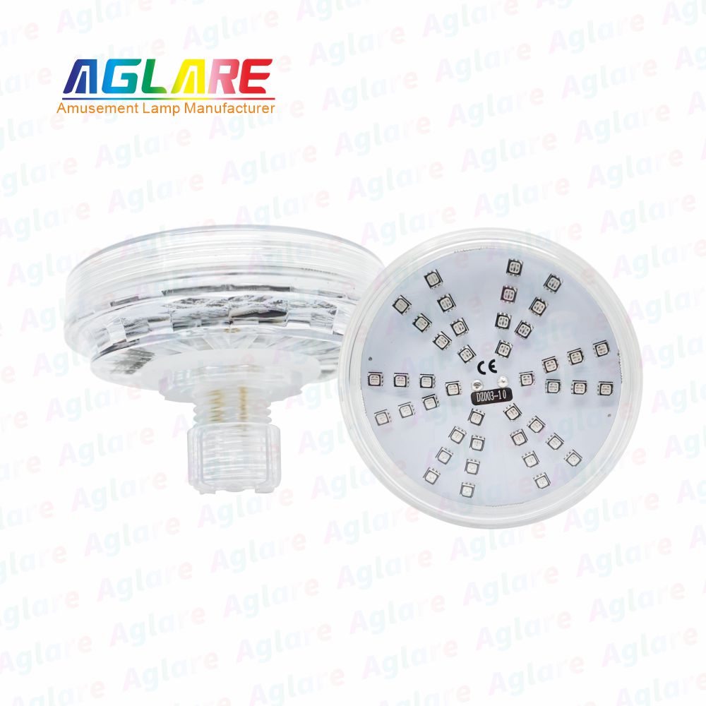 80mm RGB自动LED灯1-16旋转成效的游乐设施- AC24V， 48led